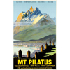 Pilatus-Bahnen, Plakat, ca. 1950